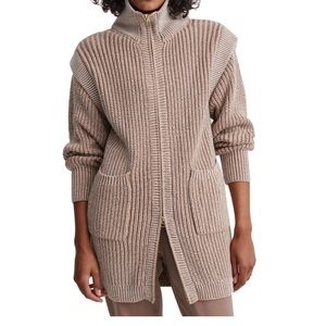 VARLEY full zip cardigan sweater jacket: Tori Knit Jacket